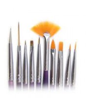 Pinceles para decoración de uñas de Gel/ Acrílico.